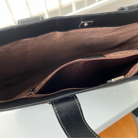 Vintage Gucci Leather Tote - Picture 10 of 12